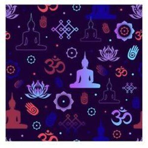 Kids NEW Fabulegs Hatha Purple Leggings